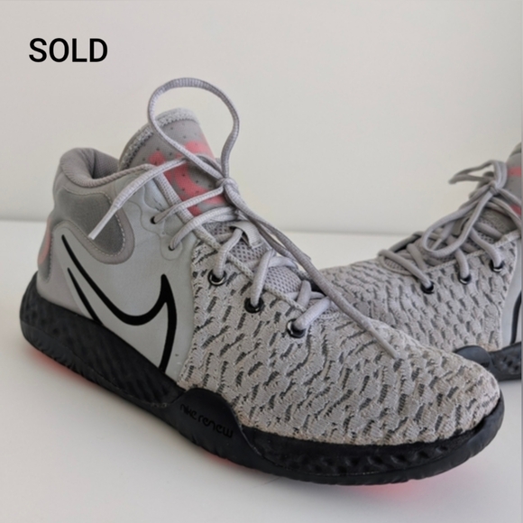 Nike Other - Nike KD Trey 5 VIII Shoes Hi-Top  Sneakers Light Smoke Gray Men's Size 10